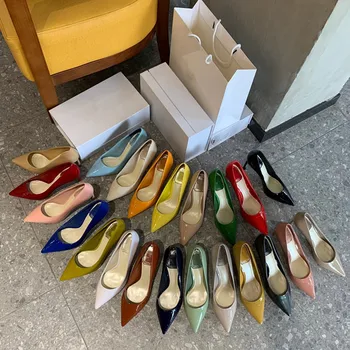 Delicate small pointed candy high-heeled sandals single shoes elegant slippers high heels ladies sandals 6.5cm/10cm
Delicate small pointed candy high-heeled sandals single shoes elegant slippers high heels ladies sandals 6.5cm/10cm