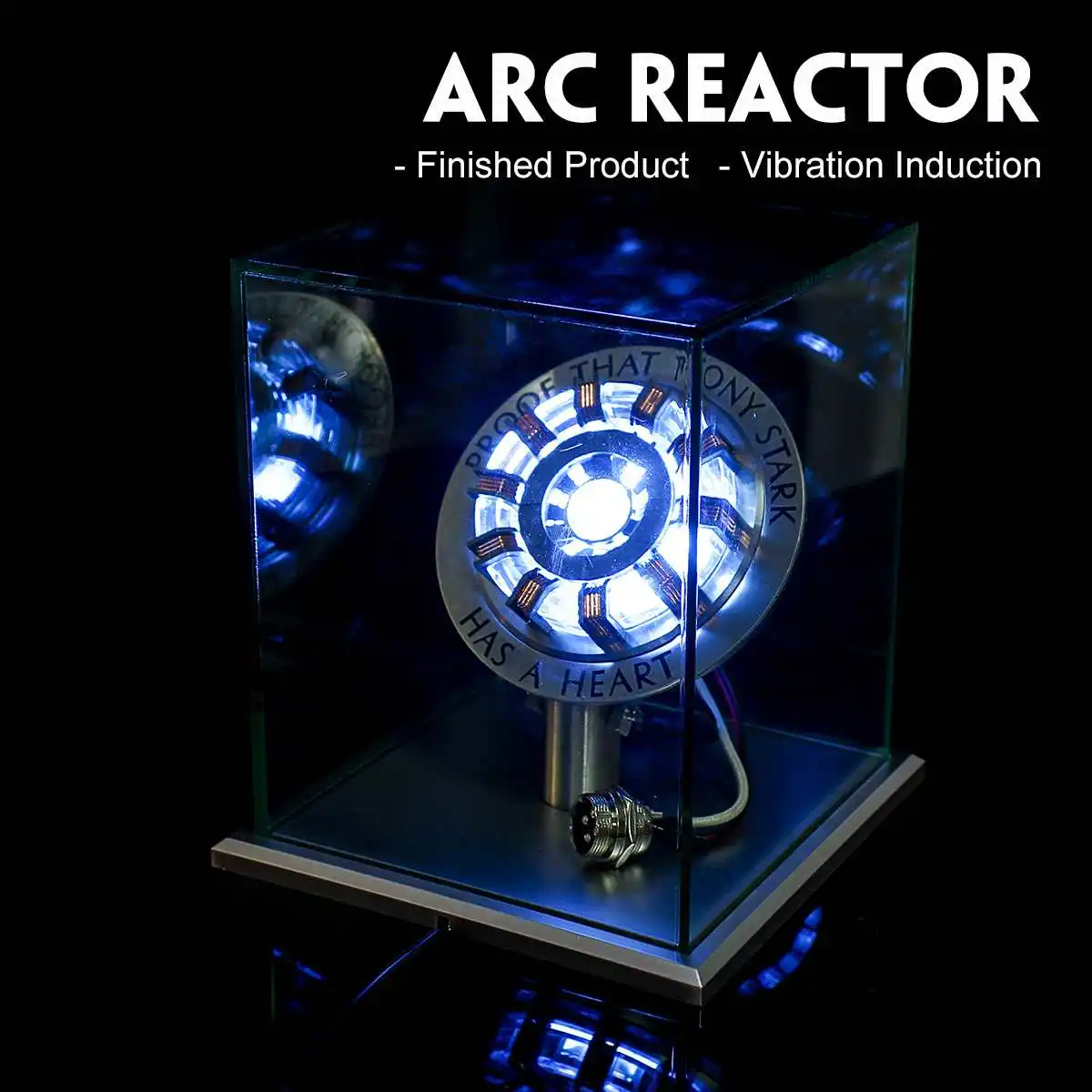 1:1 Iron Man Arc for Reactor Remote Light Arc MK1 Iron Man DIY Parts Model Assembled core display stand Finished product
1:1 Iron Man Arc for Reactor Remote Light Arc MK1 Iron Man DIY Parts Model Assembled core display stand Finished product