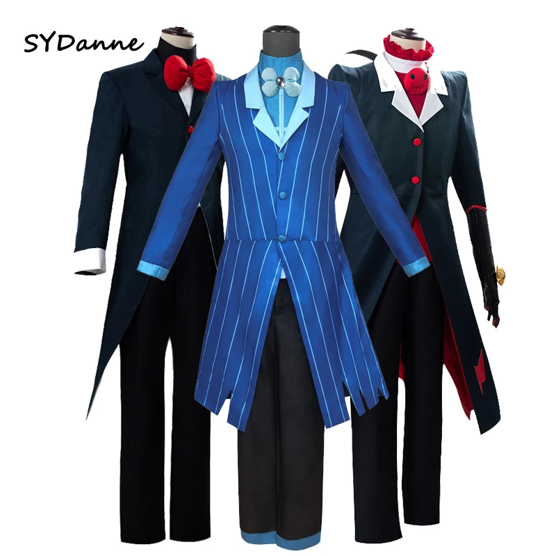 Hazbin Cosplay Hotel Blitzo Helluva Boss Alastor Uniform Cosplay Costume Adult Men Women Uniform Suit Halloween Carnival Costume
Hazbin Cosplay Hotel Blitzo Helluva Boss Alastor Uniform Cosplay Costume Adult Men Women Uniform Suit Halloween Carnival Costume