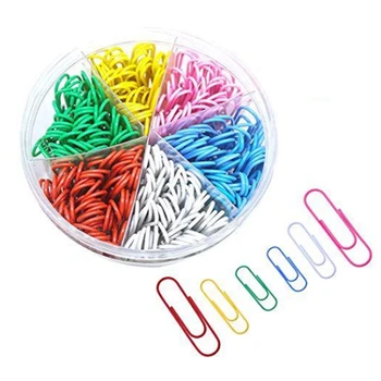450Pcs Color Paper Clips 28 mmx300 Pcs and 50mmx150 Pcs Metal Color Folders Are Suitable for Office and School
450Pcs Color Paper Clips 28 mmx300 Pcs and 50mmx150 Pcs Metal Color Folders Are Suitable for Office and School