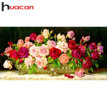 Huacan Full Square/Round Diamond Painting Flower Rose 5D DIY Diamonds Embroidery Kits Decorations Home Gift
Huacan Full Square/Round Diamond Painting Flower Rose 5D DIY Diamonds Embroidery Kits Decorations Home Gift