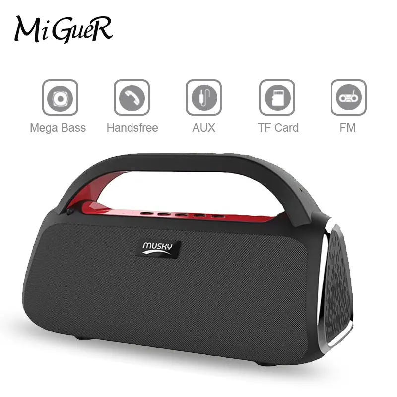 MUSKY DY18 Portable Speaker Wireless Bluetooth Speakers Soundbar Outdoor Sports Support TF Card FM Radio Aux Loud Volume Dance
MUSKY DY18 Portable Speaker Wireless Bluetooth Speakers Soundbar Outdoor Sports Support TF Card FM Radio Aux Loud Volume Dance