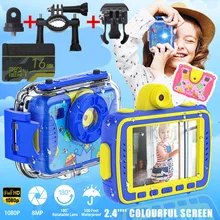 Kids Camera, Selfie Waterproof Action Cameras Toys for Boys Age 6-15, 1080P 8MP 2.4 Inch Large Screen Cam with 16GB TF Card
Kids Camera, Selfie Waterproof Action Cameras Toys for Boys Age 6-15, 1080P 8MP 2.4 Inch Large Screen Cam with 16GB TF Card