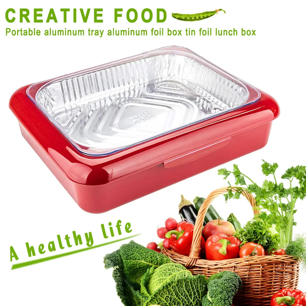 Hot Casserole Carrier Foil Pan Portable Tray Kitchen Tools Storage Container for Camping PLD
Hot Casserole Carrier Foil Pan Portable Tray Kitchen Tools Storage Container for Camping PLD