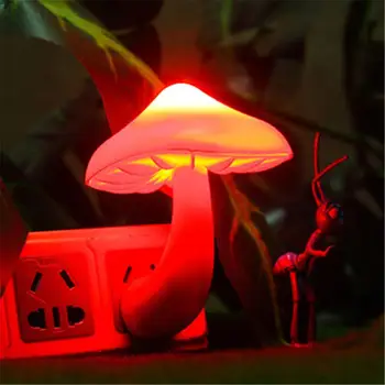 Colorful Energy Saving Mushroom LED Night Light Sensor Control Lamp Bedside Wall Light Induction Nightlight
Colorful Energy Saving Mushroom LED Night Light Sensor Control Lamp Bedside Wall Light Induction Nightlight
