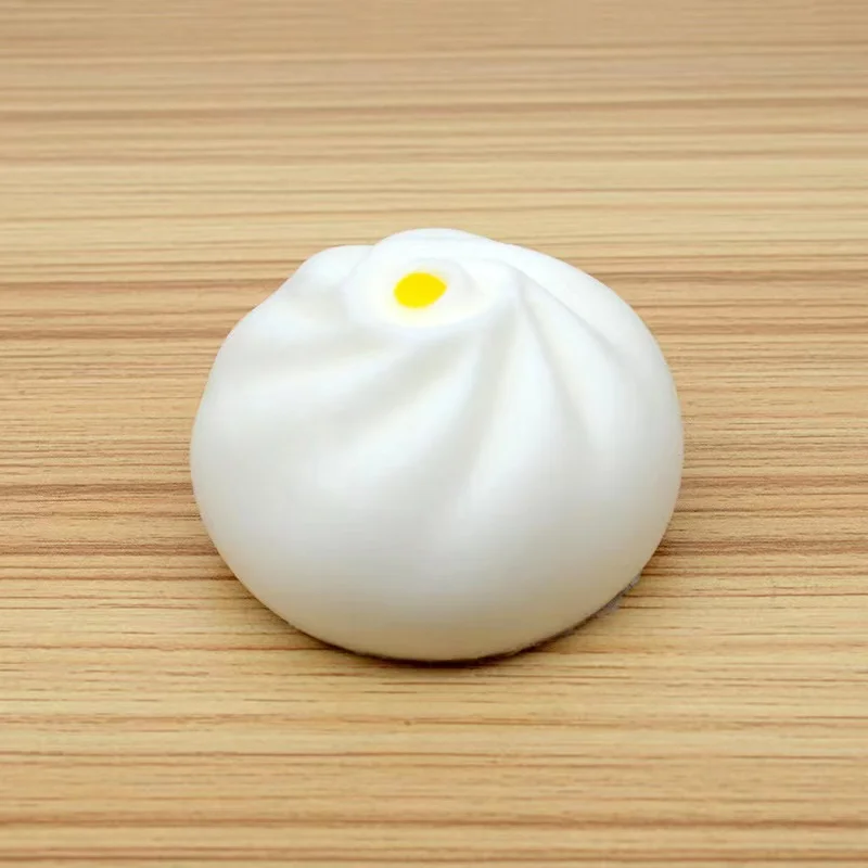 

6cm Soft Steamer of Steamed Stuffed Bun Squishy Ball Slow Rising Autism Special Needs Anti Stress Reliever Squeeze Sensory Toys