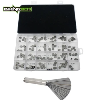 BIKINGBOY 47/94/141pcs 7.48mm Valve Shim Blade Feeler Gauge For Kawasaki ZX6R 95-02 ZX7R 91-93 ZX9R 94-03 ZX10R 04-15 ZX-10R ABS
BIKINGBOY 47/94/141pcs 7.48mm Valve Shim Blade Feeler Gauge For Kawasaki ZX6R 95-02 ZX7R 91-93 ZX9R 94-03 ZX10R 04-15 ZX-10R ABS