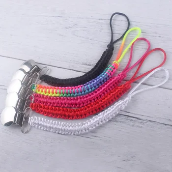 Fashion Vintage Simple Kids Crochet Pacifier Clip Baby Plush Wool Pacifier Chain Newborn Teething Soother Chew Dummy Clip Toy
Fashion Vintage Simple Kids Crochet Pacifier Clip Baby Plush Wool Pacifier Chain Newborn Teething Soother Chew Dummy Clip Toy