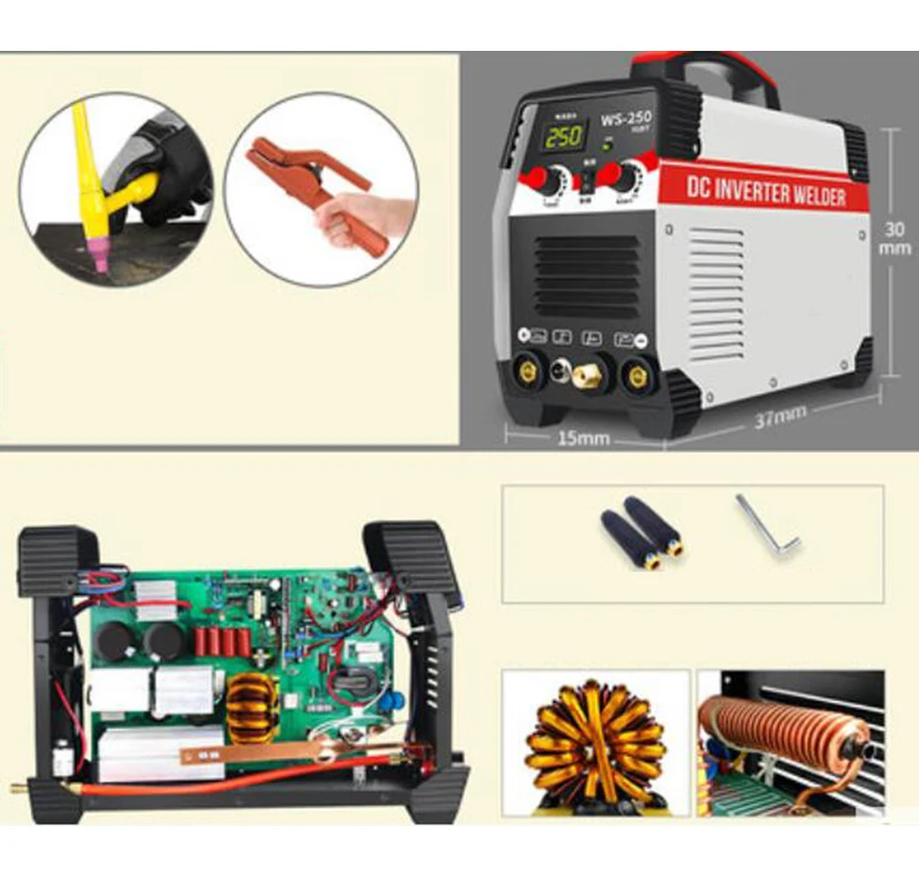 New Arrival Welder TIG ARC Welding Machine Gas Gasless Welder 220V Welding Machine 2 in 1
New Arrival Welder TIG ARC Welding Machine Gas Gasless Welder 220V Welding Machine 2 in 1