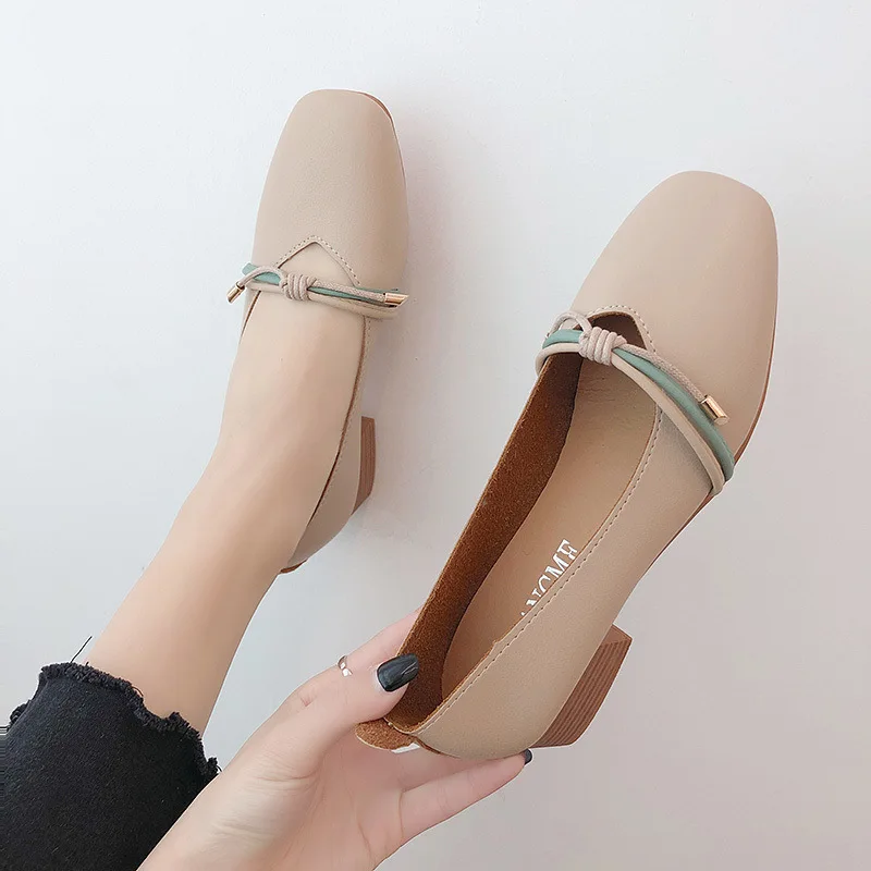 Shoes Women's 2019 Spring And Summer New Style Korean-style Low-Cut Square Head Bow Slip-on Flat Side Scoop Bootie Versatile Moc
Shoes Women's 2019 Spring And Summer New Style Korean-style Low-Cut Square Head Bow Slip-on Flat Side Scoop Bootie Versatile Moc
