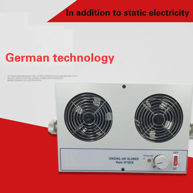 LED Display Static Eliminator KP1002B Double Head Desktop Ion Fan Has Ionization Indicator
LED Display Static Eliminator KP1002B Double Head Desktop Ion Fan Has Ionization Indicator