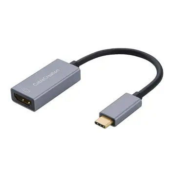 USB C to HDMI 4K@60Hz, CableCreation USB Type C to HDMI Adapter, Compatible with MacBook Pro 2018,iPad Pro 2018,Surface Go, etc
USB C to HDMI 4K@60Hz, CableCreation USB Type C to HDMI Adapter, Compatible with MacBook Pro 2018,iPad Pro 2018,Surface Go, etc