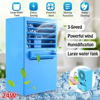 Portable Air Conditioner Mini Air Conditioner Fan 3 Speed Desktop Conditioning Humidifier PurifierAir Cooler Fan For Home Office
Portable Air Conditioner Mini Air Conditioner Fan 3 Speed Desktop Conditioning Humidifier PurifierAir Cooler Fan For Home Office