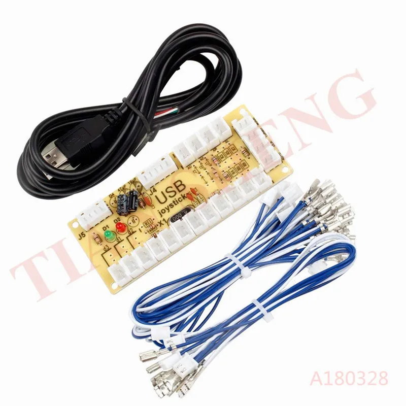 1 Player Zero Delay Arcade Game USB Encoder PC to Joystick for MAME & Raspberry Pi Retropie Projects SANWA Parts
1 Player Zero Delay Arcade Game USB Encoder PC to Joystick for MAME & Raspberry Pi Retropie Projects SANWA Parts