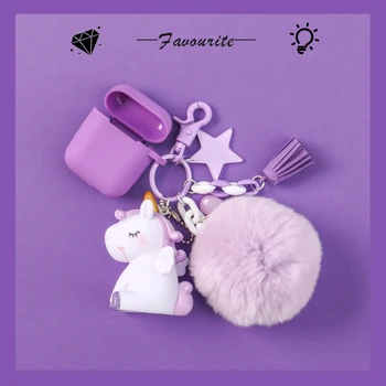 Purple Silicone Case for Apple Airpods Case Accessories Protective Cover Bluetooth Earphone Case Key Ring Gifts for Airpod 1 2 
Purple Silicone Case for Apple Airpods Case Accessories Protective Cover Bluetooth Earphone Case Key Ring Gifts for Airpod 1 2