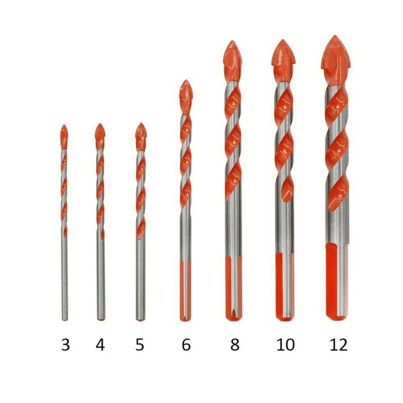 New 5/7pcs/set Multifunctional high quality Drill Bits Triangular-overlord Perforator Ceramic Tile Drill Handle Marble
New 5/7pcs/set Multifunctional high quality Drill Bits Triangular-overlord Perforator Ceramic Tile Drill Handle Marble