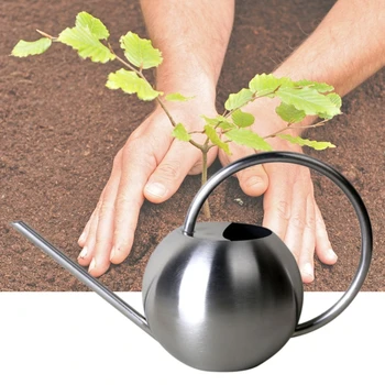 1000ml Stainless Steel Watering Can Garden Flower Plants Long Mouth Sprinkling Pot Tool
1000ml Stainless Steel Watering Can Garden Flower Plants Long Mouth Sprinkling Pot Tool