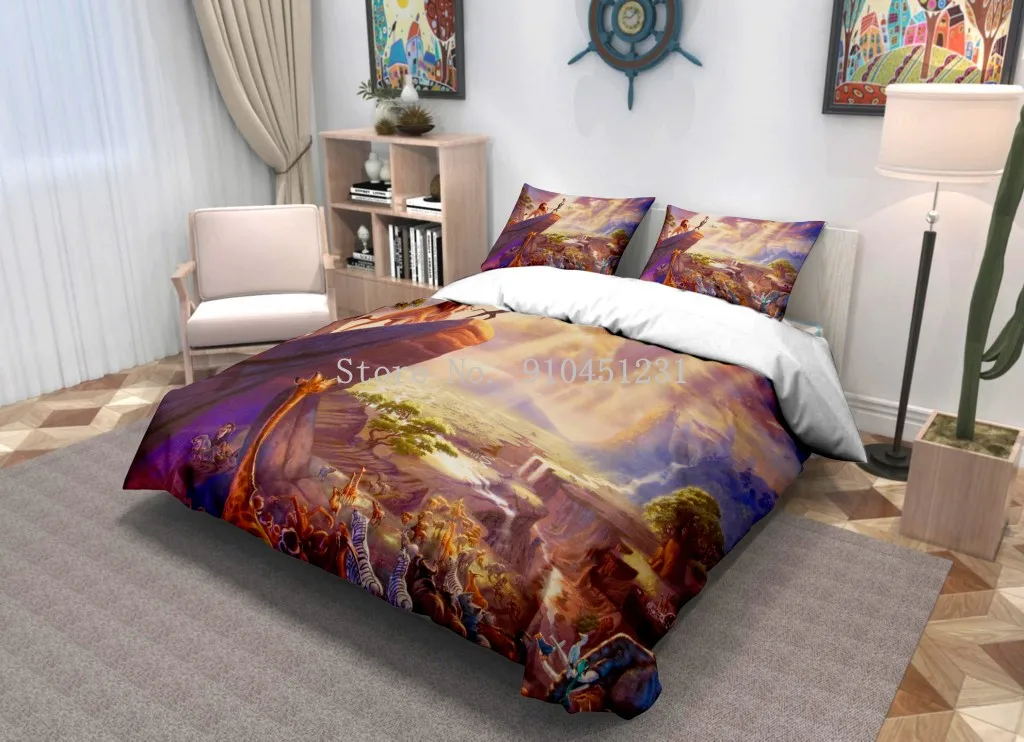Cartoon Disney Lion King Simba Bedding Set Duvet Covers Pillowcases Bed Comforter Cover Baby Children Adult Boys Gift Bedclothes Cartoon Disney Lion King Simba Bedding Set Duvet Covers Pillowcases Bed Comforter Cover Baby Children Adult Boys Gift Bedclothes