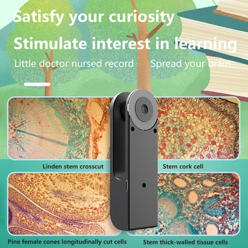 Small Portable Microscope Camera Lens Mobile Phone External Magnification Kits for Outdoor Mobile Phone Decoration
Small Portable Microscope Camera Lens Mobile Phone External Magnification Kits for Outdoor Mobile Phone Decoration