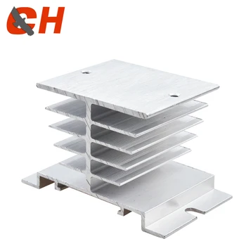 SSR Aluminum Heat Sink 25A 30A Silver Tone Solid State Relay HeatSink Radiator for Single Phase SR-W
SSR Aluminum Heat Sink 25A 30A Silver Tone Solid State Relay HeatSink Radiator for Single Phase SR-W