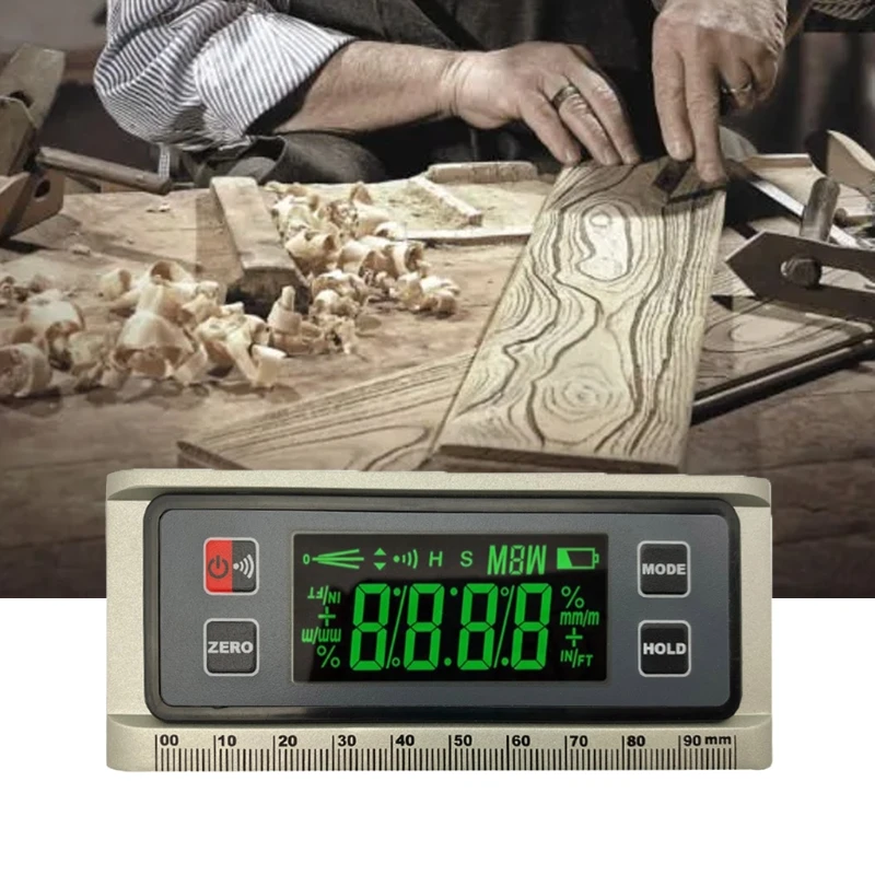 Электронный фотомагнитный транспортир 63HA/уровень/угломер и измерительные инструменты Магнитная Точная интеллектуальная линейка уровня
Электронный фотомагнитный транспортир 63HA/уровень/угломер и измерительные инструменты Магнитная Точная интеллектуальная линейка уровня