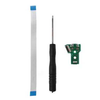 Circuit Circuit Board Slim USB Charging Plate Controller Socket Port JDS-040 12 Pin Flexible Power Cable Replacement Parts for 4
Circuit Circuit Board Slim USB Charging Plate Controller Socket Port JDS-040 12 Pin Flexible Power Cable Replacement Parts for 4