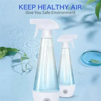 1pc 300ML Household Hypochlorous Acid Water Making Machine Generator Disinfection Sterilizing Liquid Disinfectant Spray Bottle
1pc 300ML Household Hypochlorous Acid Water Making Machine Generator Disinfection Sterilizing Liquid Disinfectant Spray Bottle
