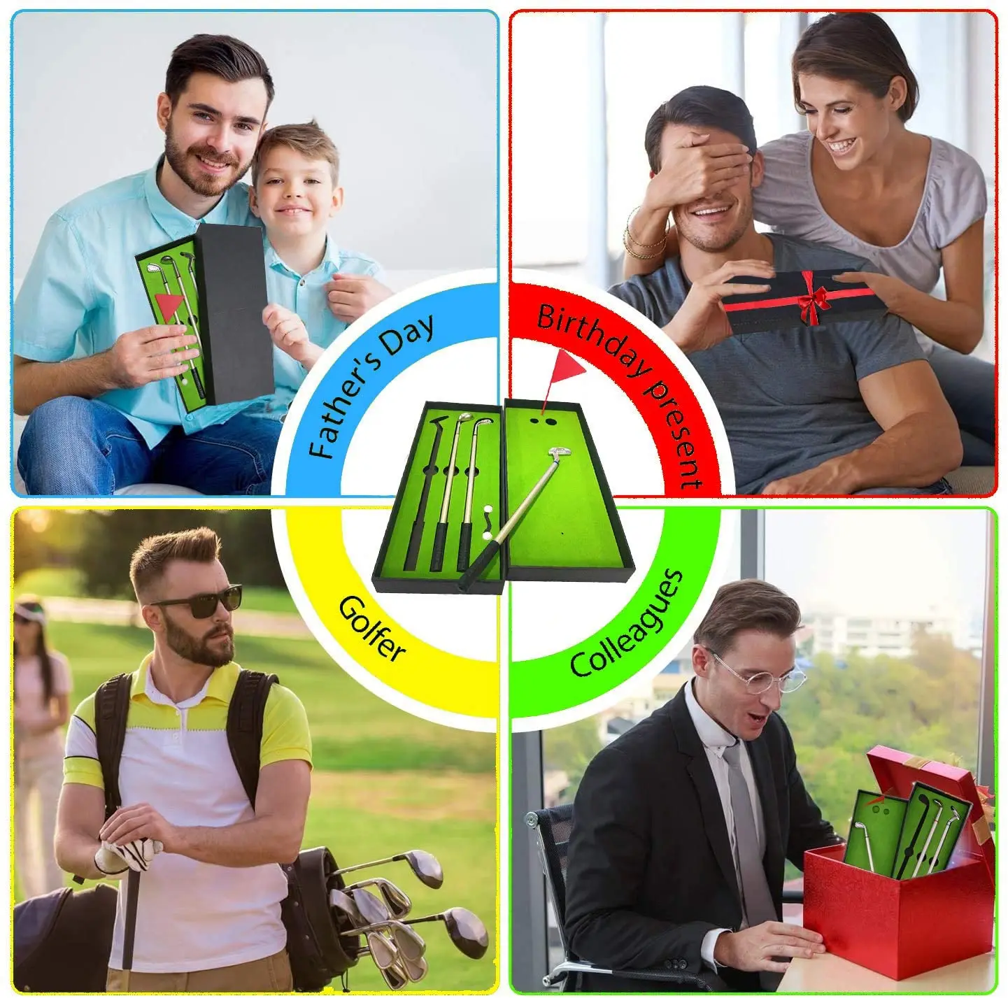 Golf Pen Set,Desktop Goft Mini Green Driving Range with Golf Club Pens Balls and Flag
Golf Pen Set,Desktop Goft Mini Green Driving Range with Golf Club Pens Balls and Flag
