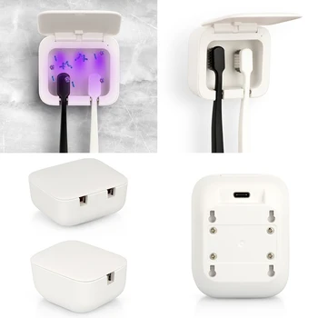 Home ToothBrush UV Light Toothbrush Sterilizer Punch-Free Toothbrush Holder USB Charging Antibacteria Ultraviolet Sterilizer Box
Home ToothBrush UV Light Toothbrush Sterilizer Punch-Free Toothbrush Holder USB Charging Antibacteria Ultraviolet Sterilizer Box