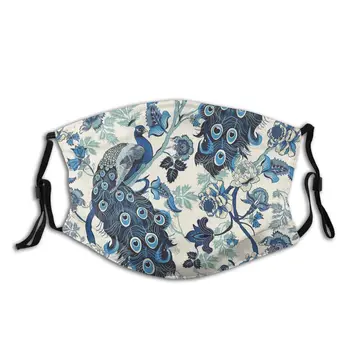 Chinoiserie Peacocks Non-Disposable Face Mask Anti Bacterial Dust Mask With Filters Protection Mask Respirator Mouth Muffle
Chinoiserie Peacocks Non-Disposable Face Mask Anti Bacterial Dust Mask With Filters Protection Mask Respirator Mouth Muffle