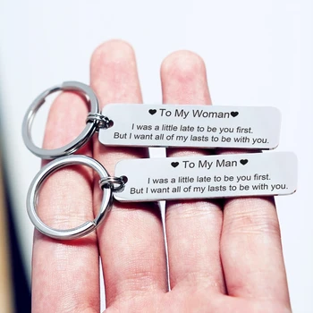 MYLONGINGCHARM 304 Stainless Steel Keychain-Couple Keychain-Great valentine's day gift G3486
MYLONGINGCHARM 304 Stainless Steel Keychain-Couple Keychain-Great valentine's day gift G3486