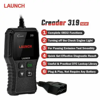 Launch CReader 319 CR319 OBD OBDII EOBD Diagnostic Scanner Tool Automotive Full OBD2 Scanner Code Reader Launch CR3001 ELM327
Launch CReader 319 CR319 OBD OBDII EOBD Diagnostic Scanner Tool Automotive Full OBD2 Scanner Code Reader Launch CR3001 ELM327