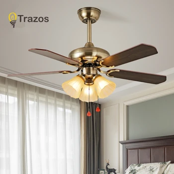 42 inch American Vintage Ceiling Fan With Lights Pull rope switch Ventilador De Techo 220 Volt Bedroom Light Lamp E27 Bulbs
42 inch American Vintage Ceiling Fan With Lights Pull rope switch Ventilador De Techo 220 Volt Bedroom Light Lamp E27 Bulbs