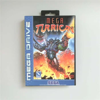 Mega Turrican - EUR Cover With Retail Box 16 Bit MD Game Card for Sega Megadrive Genesis Video Game Console
Mega Turrican - EUR Cover With Retail Box 16 Bit MD Game Card for Sega Megadrive Genesis Video Game Console