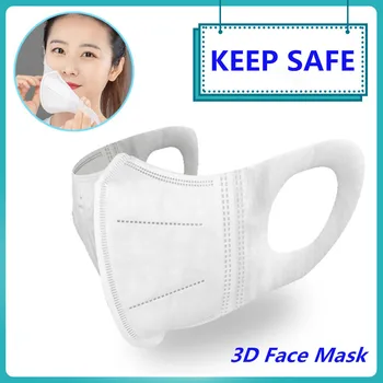 50pcs Disposable Civil 3D Face Mask Non-woven Breathable Elastic Ear Loop Three-layer Mouth Masks mascarilla маска маски
50pcs Disposable Civil 3D Face Mask Non-woven Breathable Elastic Ear Loop Three-layer Mouth Masks mascarilla маска маски