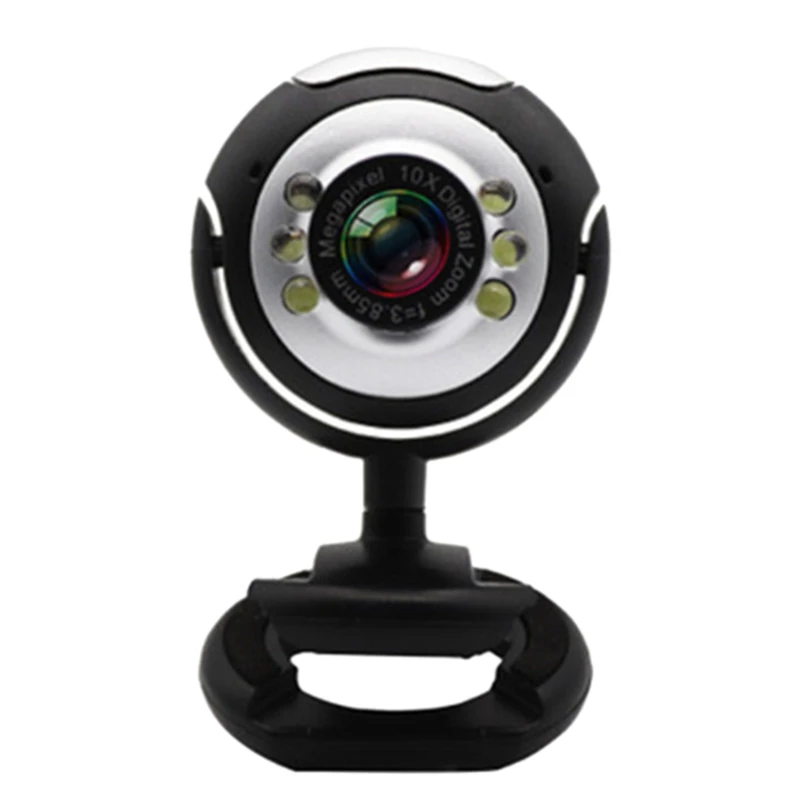 USB Video Computer Camera Six Lights Night Vision Non Drive Clip Camera HD Camera Network
USB Video Computer Camera Six Lights Night Vision Non Drive Clip Camera HD Camera Network