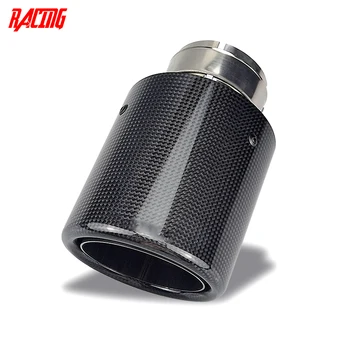 Auto Parts Glossy Carbon Exhaust Tail Pipes Universal Car Model Tip Tail End Stainless Steel Muffler Styling Tip
Auto Parts Glossy Carbon Exhaust Tail Pipes Universal Car Model Tip Tail End Stainless Steel Muffler Styling Tip