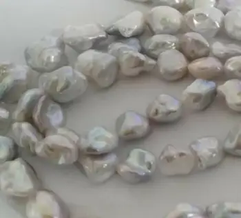 Jewelry Free Shipping luster11-12mm south sea baroque silver grey pearl necklace 18inch 925silver
Jewelry Free Shipping luster11-12mm south sea baroque silver grey pearl necklace 18inch 925silver