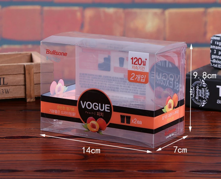 Фото Индивидуальный подарок пластиковая упаковочная коробка с принтом красочная
