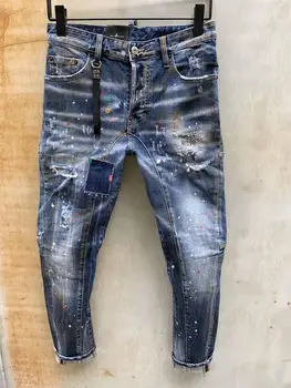 DSENQI NEW Men Jeans Ripped for DSQ Jeans Pants biker Jeans Outwear Man Pants T85
DSENQI NEW Men Jeans Ripped for DSQ Jeans Pants biker Jeans Outwear Man Pants T85