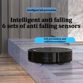 Robot Vocuum Cleaner APP&Remote Control 2800Pa suction Low noise 2000mAH anti-drop U-shape cleaning One-click start Auto-charge
Robot Vocuum Cleaner APP&Remote Control 2800Pa suction Low noise 2000mAH anti-drop U-shape cleaning One-click start Auto-charge