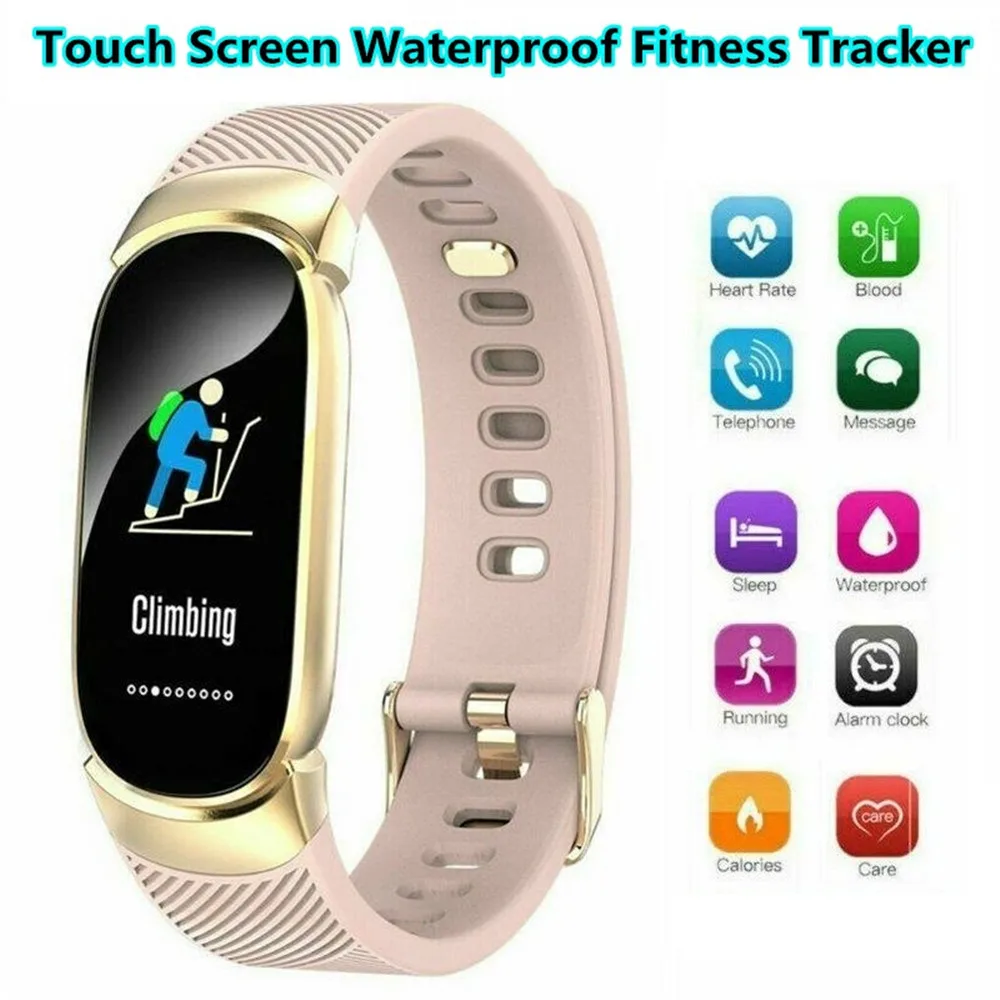Waterproof Fitness Tracker Touch Screen Sports Activity Tracker Smart Bracelet Watch For Women Reloj Inteligente Hombre
Waterproof Fitness Tracker Touch Screen Sports Activity Tracker Smart Bracelet Watch For Women Reloj Inteligente Hombre