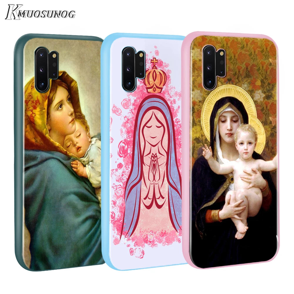 Statue Virgin Maria Baseus Candy Color Cover for Samsung Galaxy Note 10 9 8 S11 S10 S9 S8 S7 Plus Edge Phone Case
Statue Virgin Maria Baseus Candy Color Cover for Samsung Galaxy Note 10 9 8 S11 S10 S9 S8 S7 Plus Edge Phone Case
