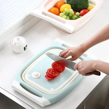 Multifunction Portable Cutting Board Kitchen Foldable Sinks Drain Basket Chopping Board HG99
Multifunction Portable Cutting Board Kitchen Foldable Sinks Drain Basket Chopping Board HG99