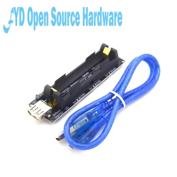 ESP32 ESP32S For Wemos for arduino Raspberry Pi 18650 Battery Shield V3 Micro USB Port Type-A USB 0.5A For Diy Kit With Cable
ESP32 ESP32S For Wemos for arduino Raspberry Pi 18650 Battery Shield V3 Micro USB Port Type-A USB 0.5A For Diy Kit With Cable