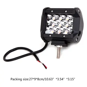 2020 New 2Pcs 4inch 36W Led Light Bar IP67 Dual color Strobe Led Bar 12V for Offroad SUV
2020 New 2Pcs 4inch 36W Led Light Bar IP67 Dual color Strobe Led Bar 12V for Offroad SUV
