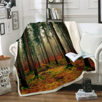 Adult Air Conditioning Blanket Duvet Forest Tree Sherpa Throw Blanket 3D Digital Printing Manta sherpa
Adult Air Conditioning Blanket Duvet Forest Tree Sherpa Throw Blanket 3D Digital Printing Manta sherpa