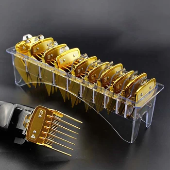 10Pcs/set Electric clipper universal gold plating of positioning comb hair clipper 1.5/3/4.5/6/10/13/16/19/22/25mm limit comb
10Pcs/set Electric clipper universal gold plating of positioning comb hair clipper 1.5/3/4.5/6/10/13/16/19/22/25mm limit comb