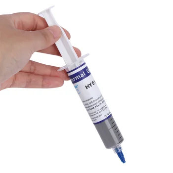 Practical 30g HY510 ABS Syringe For CPU Heat Sink Computer Processor Radiator Compound Silicone Heatsink Plaster Cooling Thermal
Practical 30g HY510 ABS Syringe For CPU Heat Sink Computer Processor Radiator Compound Silicone Heatsink Plaster Cooling Thermal