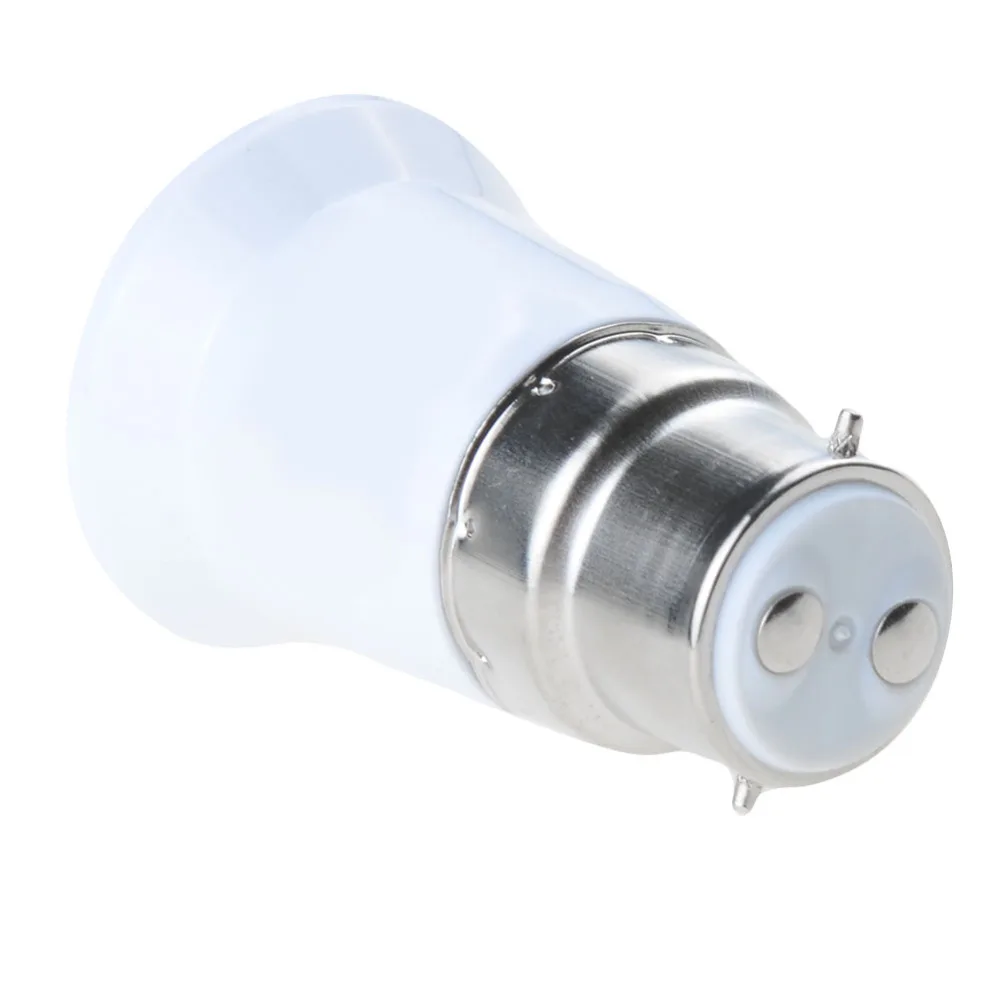 1PCS B22 to E27 LED Light Lamp Bulb Base Adapter Fireproof Holder Adapter Converter Socket Change LED Light Accessories Hot Sale
1PCS B22 to E27 LED Light Lamp Bulb Base Adapter Fireproof Holder Adapter Converter Socket Change LED Light Accessories Hot Sale